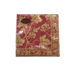 Caspari Veneto Garnet Dinner Napkins